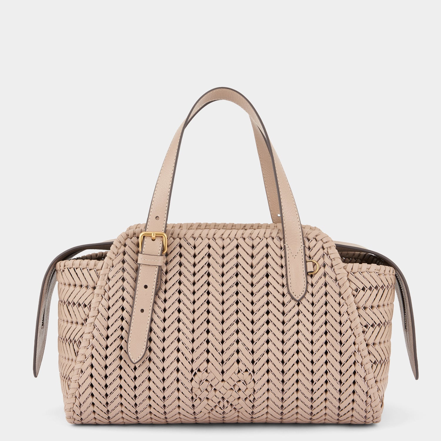 ニーソン ジップトップ バッグ -

                  
                    Shiny Capra in Light Nude -
                  

                  Anya Hindmarch JP
