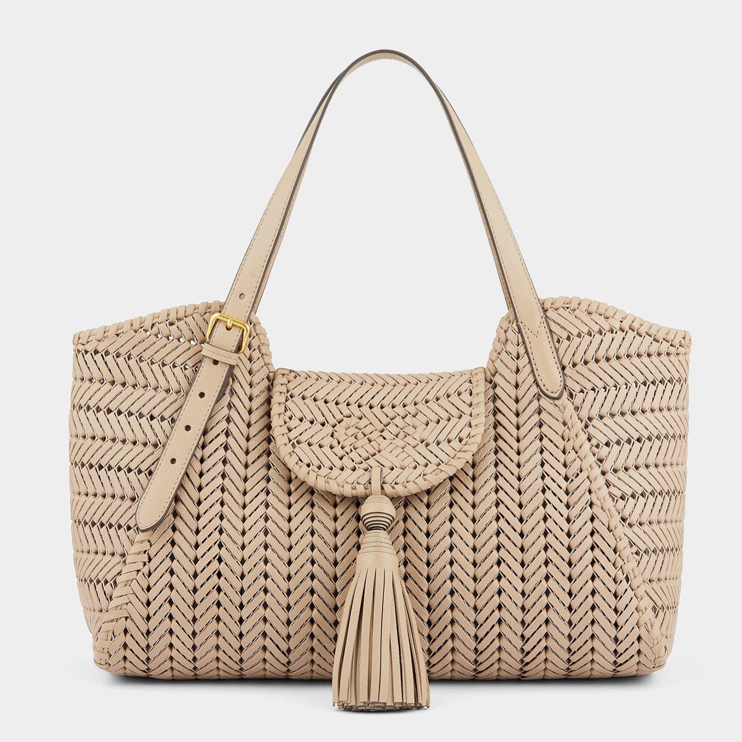 ニーソン タッセル トート -

                  
                    Shiny Capra in Light Nude -
                  

                  Anya Hindmarch JP
