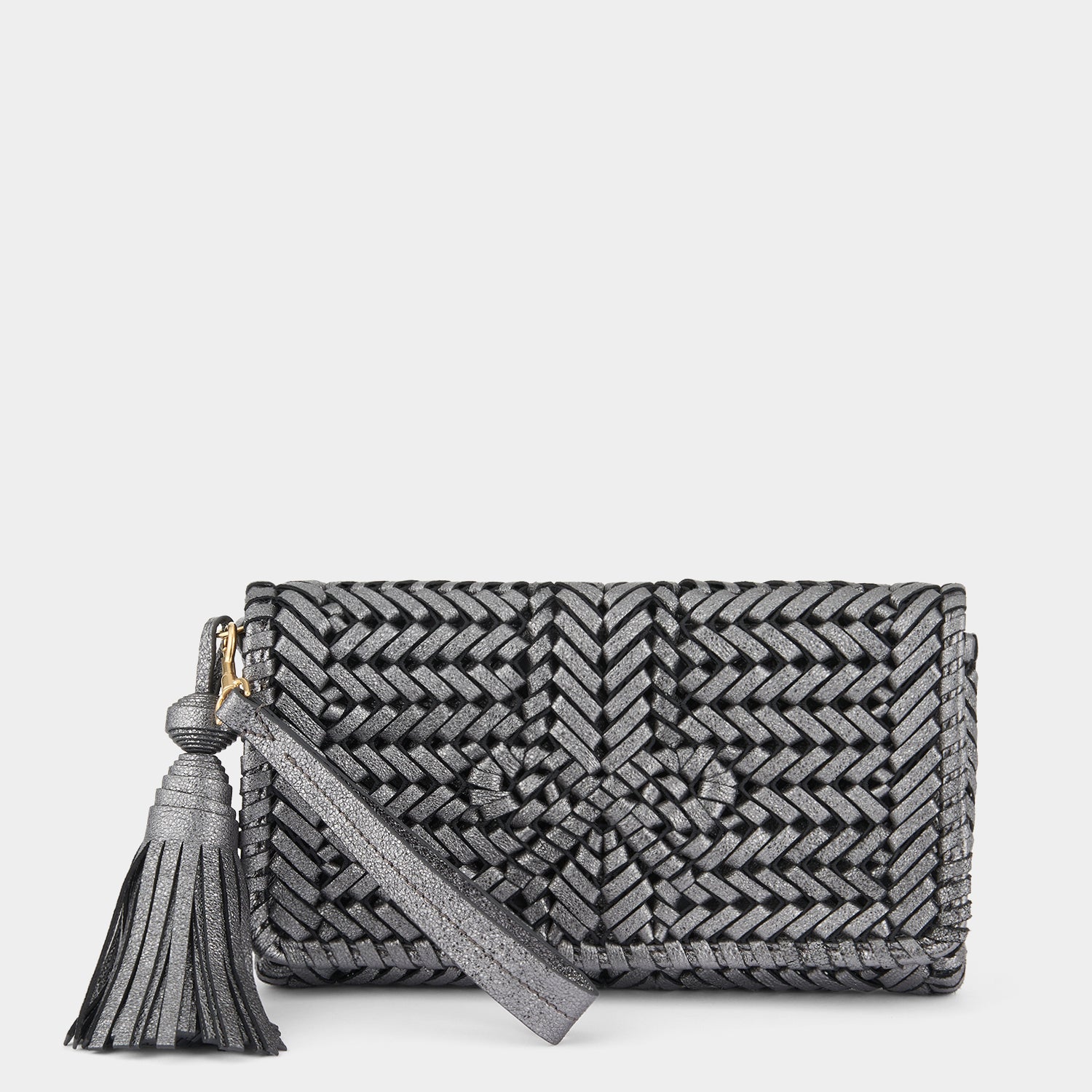 ニーソン タッセル クラッチ -

                  
                    Crinkled Metallic in Anthracite -
                  

                  Anya Hindmarch JP
