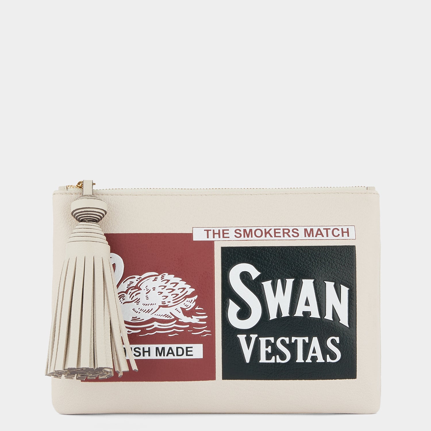 「Swan」タッセル クラッチ