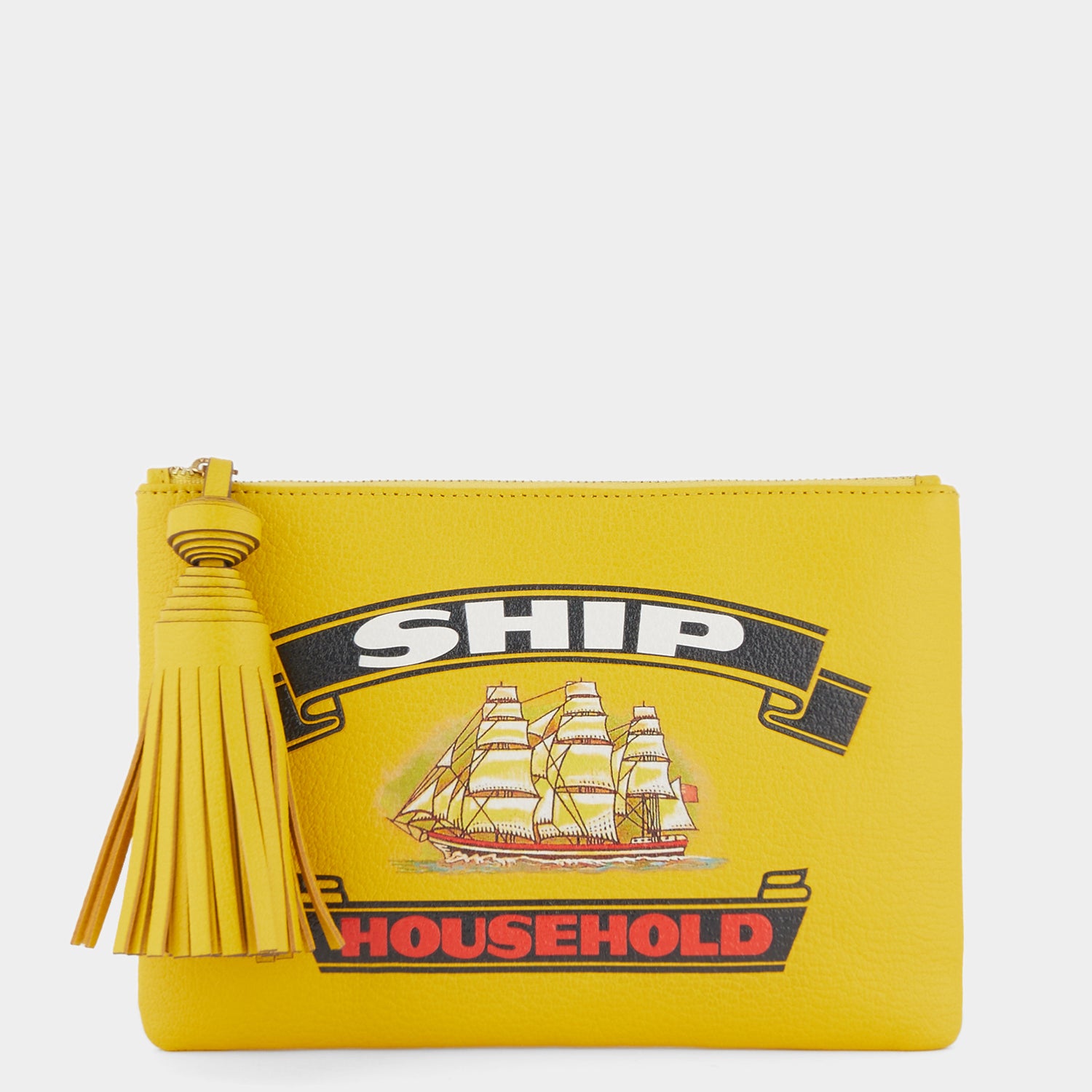 「Ship」タッセル クラッチ -

                  
                    Shiny Capra in Yellow -
                  

                  Anya Hindmarch JP
