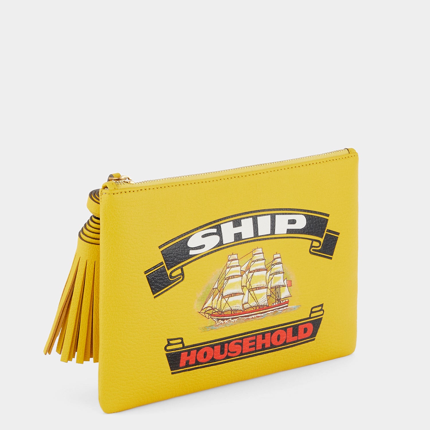 「Ship」タッセル クラッチ -

                  
                    Shiny Capra in Yellow -
                  

                  Anya Hindmarch JP
