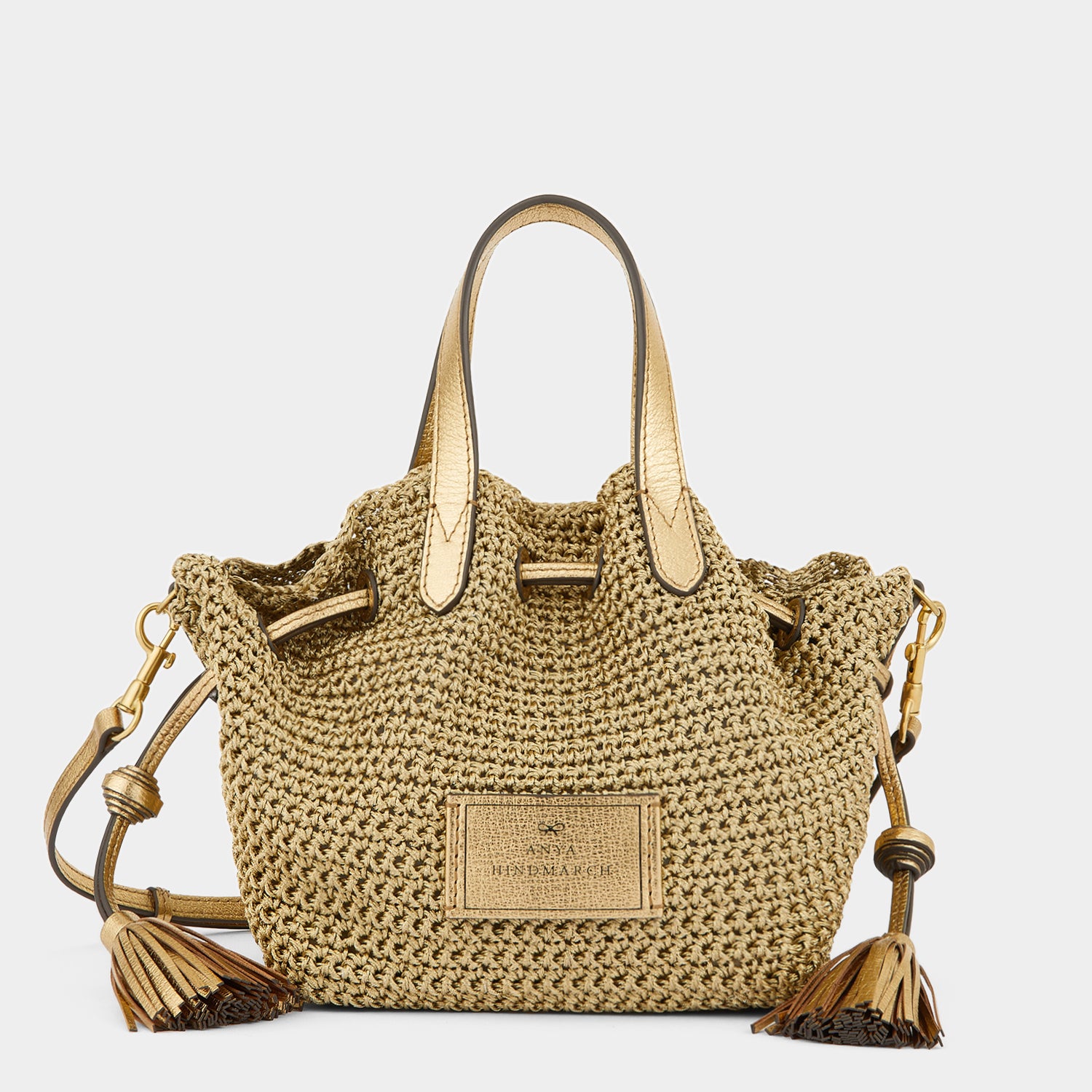 スモール ドローストリング トート -

                  
                    Lurex Thread in Gold -
                  

                  Anya Hindmarch JP
