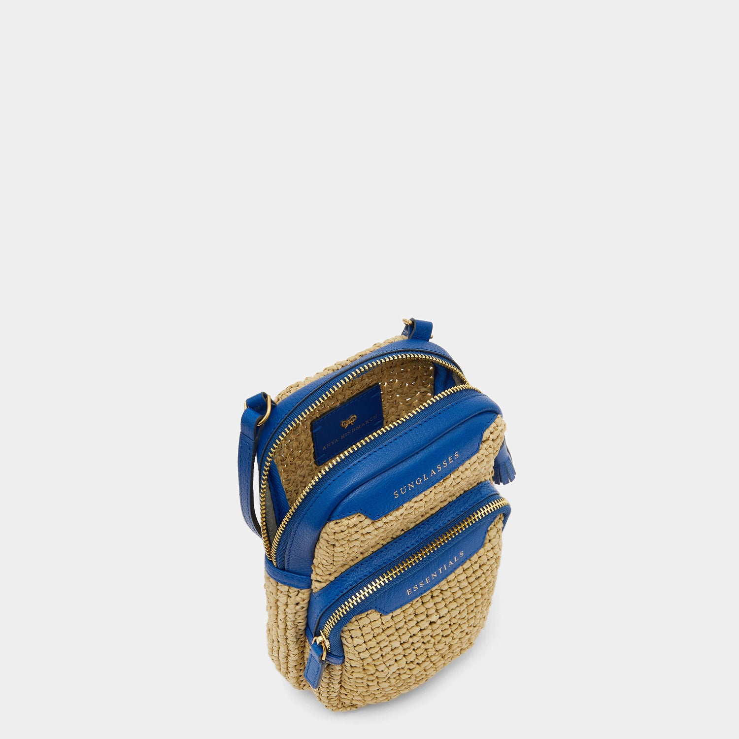 ラフィア エッセンシャルズ クロスボディ -

                  
                    Raffia in Natural with Electric Blue -
                  

                  Anya Hindmarch JP
