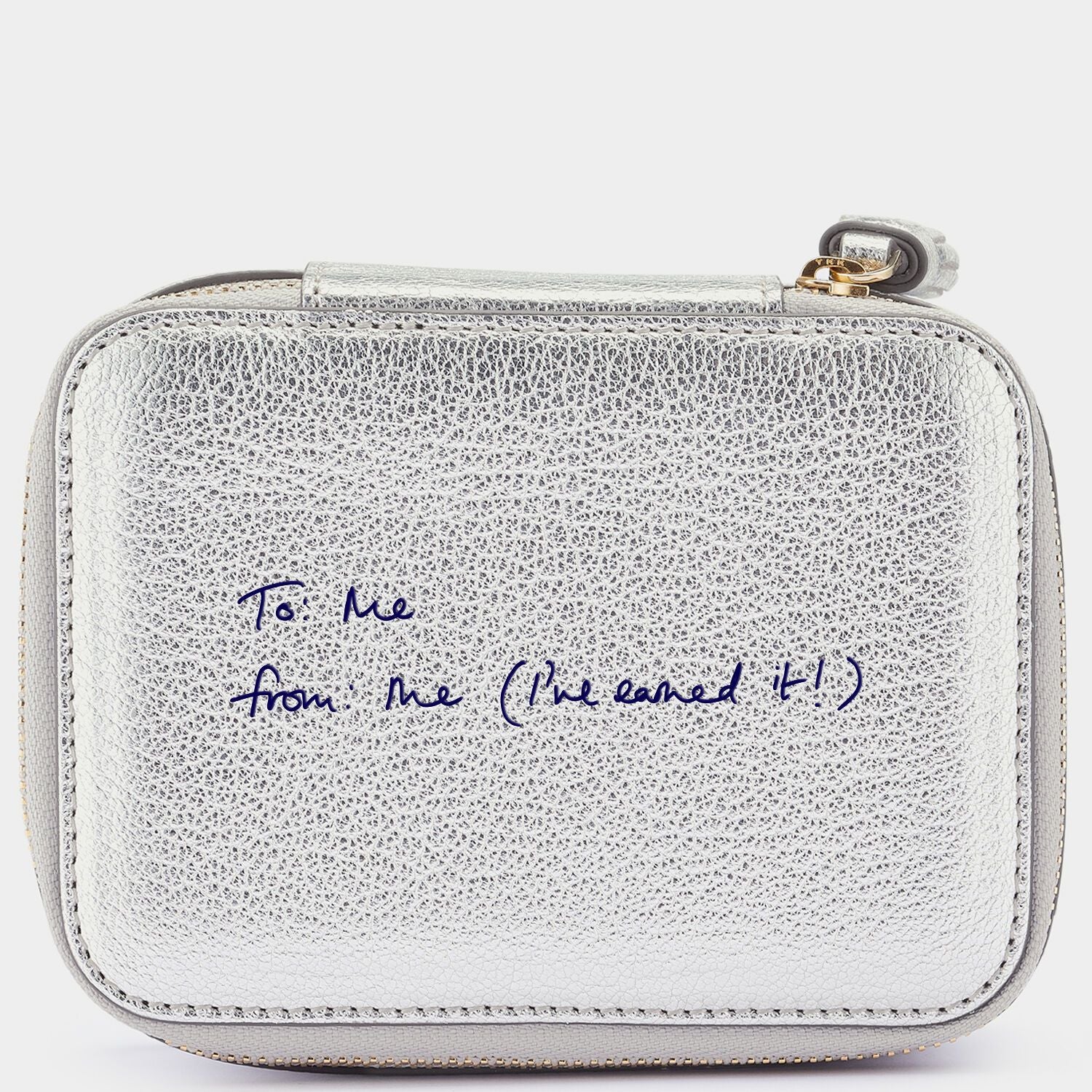 ビスポーク キープセイク ボックス ミディアム -

          
            Metallic Capra Leather in Silver -
          

          Anya Hindmarch JP

